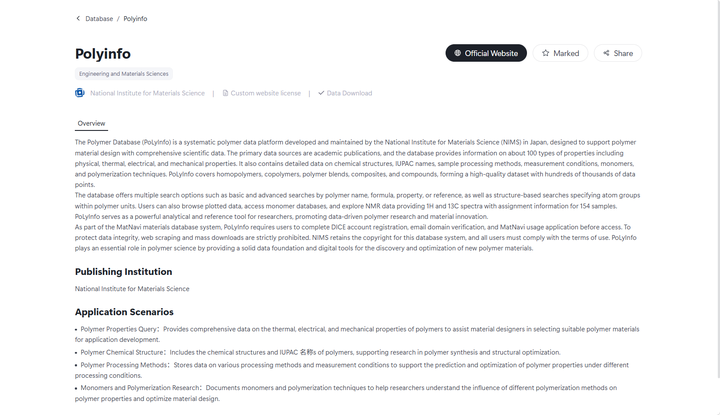 5.2.4 Viewing Dataset Details screenshot